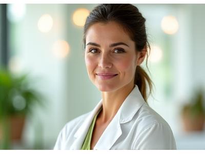 Portret Dr. Milice Jovanović, nutricioniste, u profesionalnom ambijentu